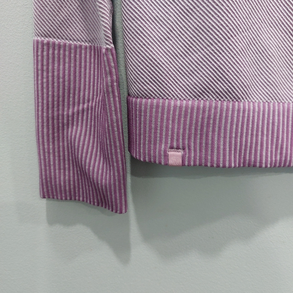 Lululemon Restless Pullover Diagonal Rib Wisteria… - image 6